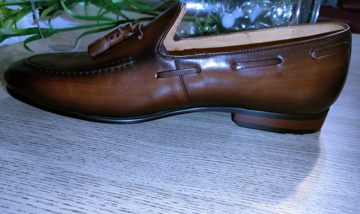 Maziya Dark Wood Loafer T77 - Image #3