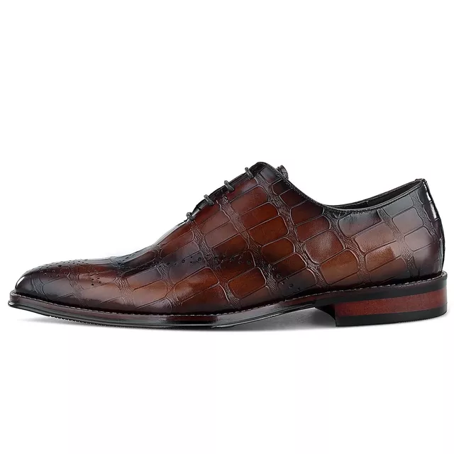Maziya formal wine croc pattern - Image #2