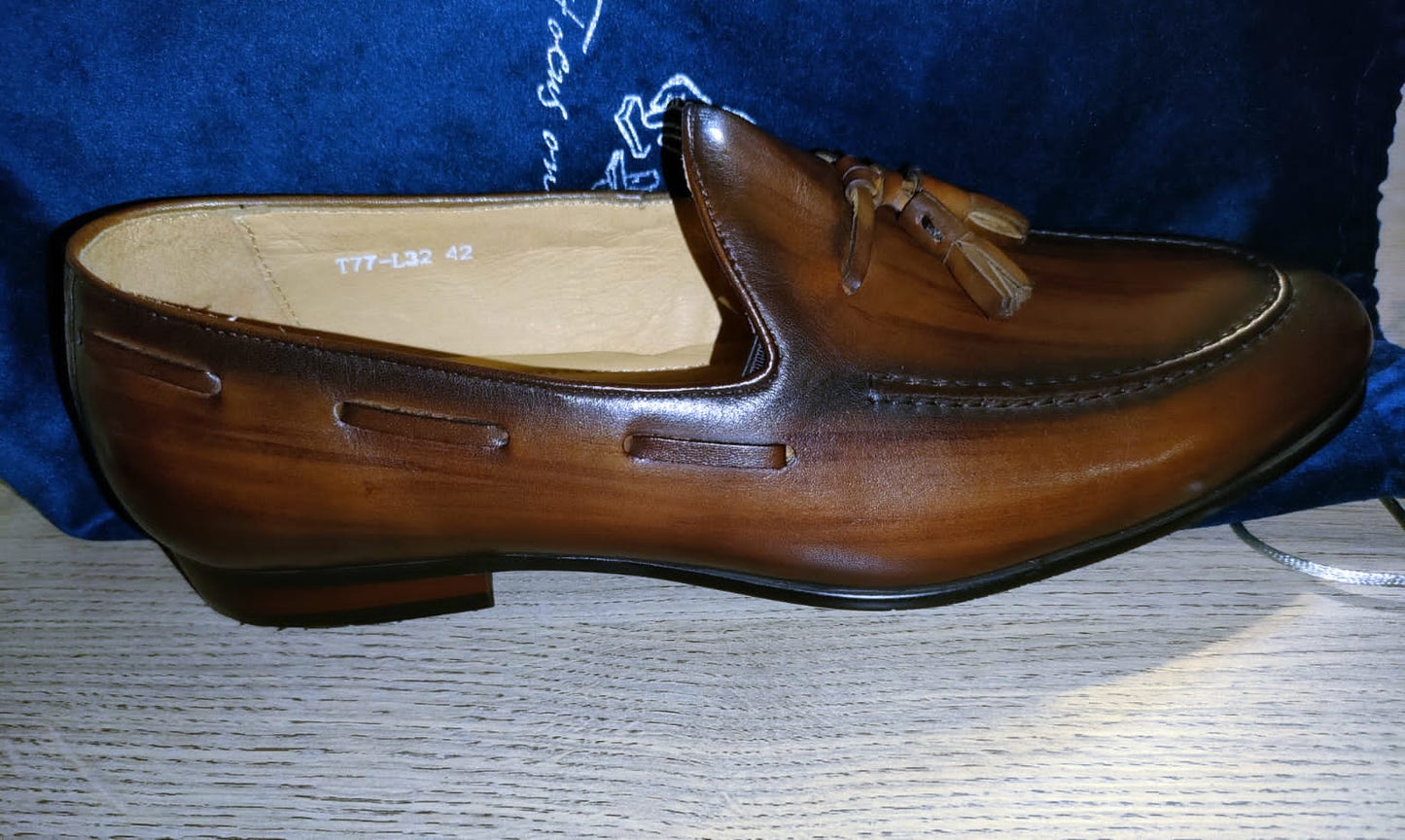 Maziya Dark Wood Loafer T77 - Image #1