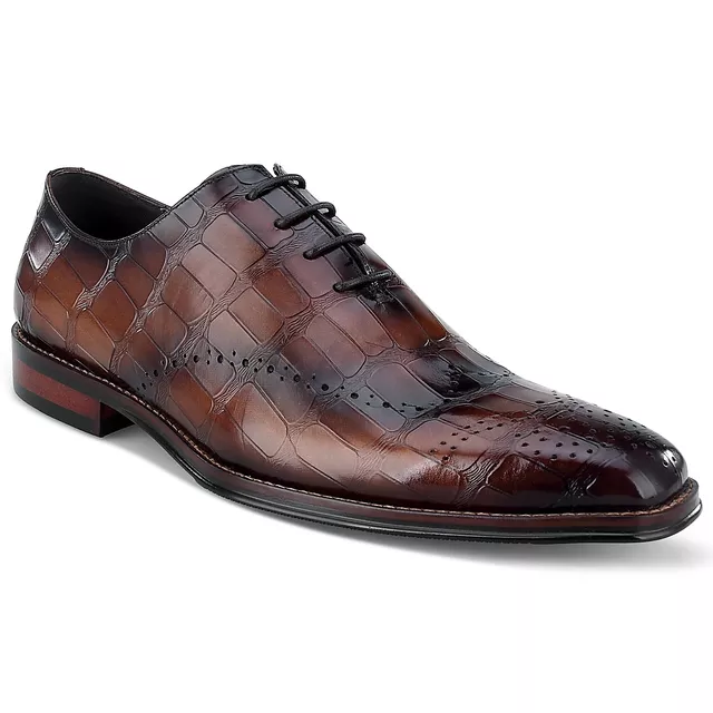Maziya formal wine croc pattern - Image #1