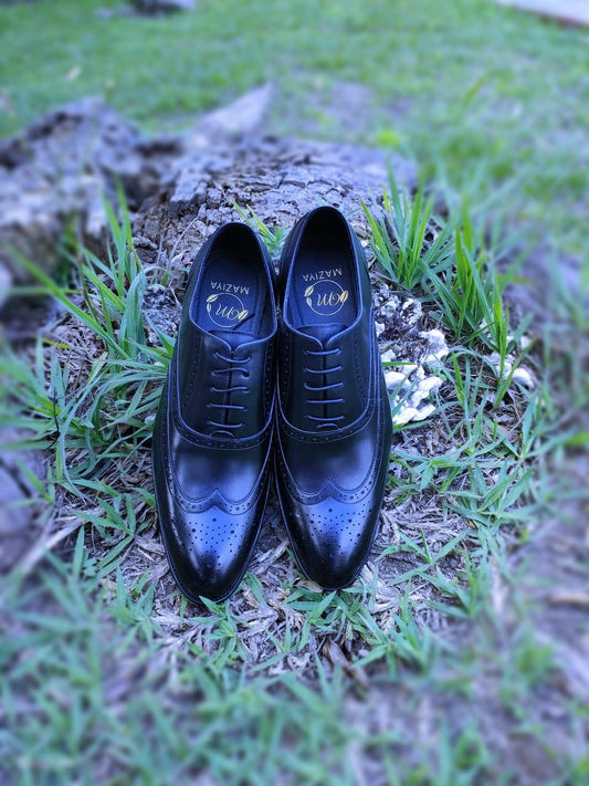 Maziya Formal Black Business Shoe - Image #1