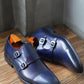 Maziya Formal Shoe Double Strap Navy - Image #8
