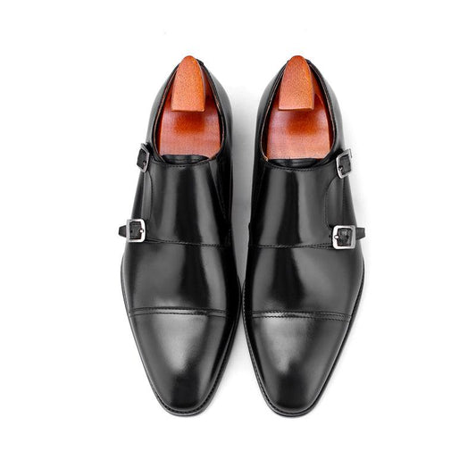 Maziya Formal Shoe Double Strap Black - Image #1
